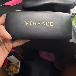 Versace Black Sunglasses Case
